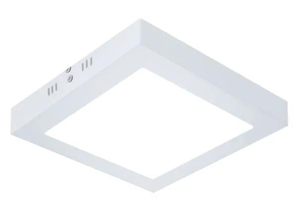 Luminária Led Sobrepor Quadrada 22x22cm 24W Bivolt 8000k