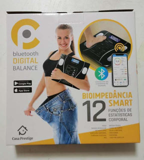 Balança Bioimpedância Profissional App Bluetooth Português