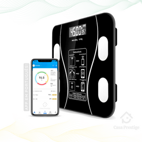 Balança Bioimpedância Corporal Precision App em Português